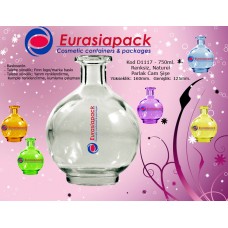 Dekoratif Cam Şişe - D-1117 - 750ml