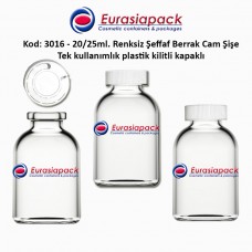 1,00 TL. + KDV'den başlayan fiyatlar ile 20ml. Kilitli Çakma Kapaklı Flakon Cam Şişe 1,00 TL. + KDV'den başlayan fiyatlar ile 20ml. Kilitli Çakma Kapaklı Flakon Cam Şişe