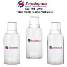 0,90 TL. + KDV'den başlayan fiyatlar ile Kod: 404: 25/30ml. TIRTIKLI KAPAKLI ŞİŞE