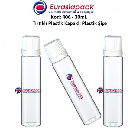 0,90 TL. + KDV den başlayan fiyatlar ile Kod: 406: 25/30ml. TIRTIKLI KAPAKLI ŞİŞE